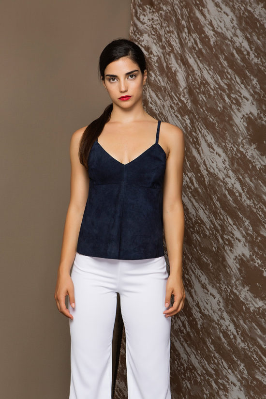 1 Suede A-Line Camisole Top TV0004