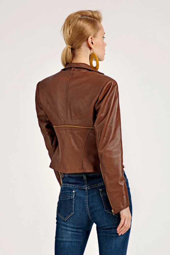 2 Leather Polymorphic 3-Piece Jacket J0002